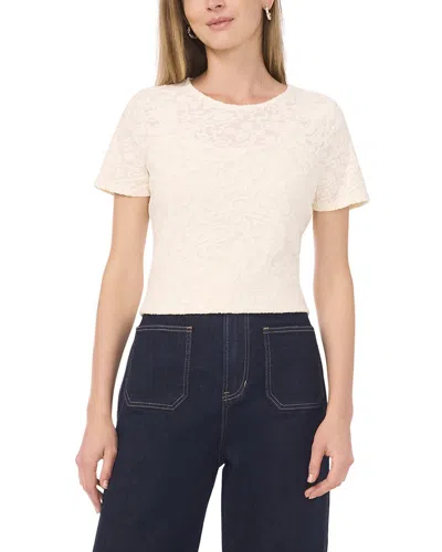 Vince Camuto Knit T-shirt In Neutral
