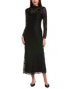 Vince Camuto Lace Maxi Dress In Black