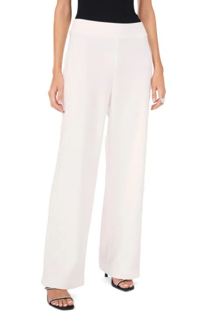 Vince Camuto Lace Stripe Pants In White