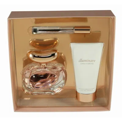 Vince Camuto Ladies Illuminare Gift Set Fragrances 608940580011 In Cream / Plum