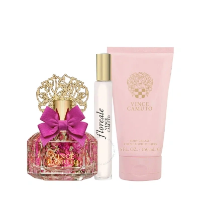 Vince Camuto Ladies  Floreale Gift Set Fragrances 608940583340 In White