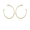 Vince Camuto Extra Large Open Hoop Earrings In Gold