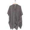Vince Camuto Large Twill Duster In Black