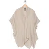 Vince Camuto Reversible Pleated Belted Topper In Neutral