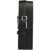 Vince Camuto Leather Belt In Black