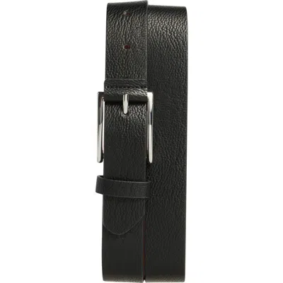 Vince Camuto Leather Belt In Black