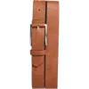 Vince Camuto Leather Belt In Brown