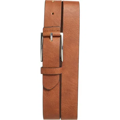 Vince Camuto Leather Belt In Brown