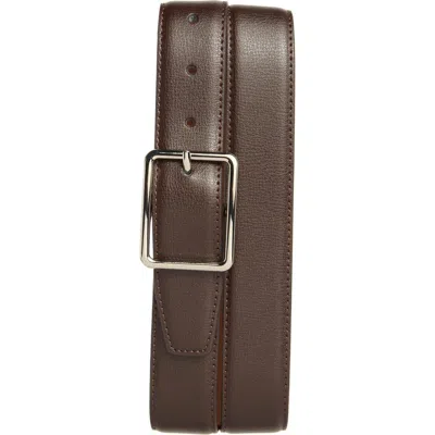 Vince Camuto Leather Belt In Brown