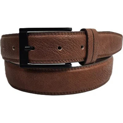 Vince Camuto Leather Belt In Brown
