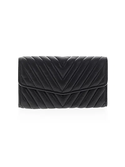 Pre-owned Vince Camuto Leather Clutch In Black