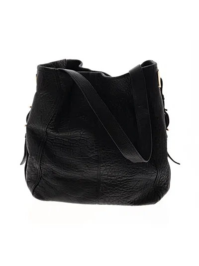 Pre-owned Vince Camuto Leather Tote Bag In Black