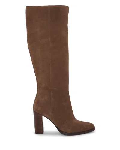 Vince Camuto Lecheya Extra Wide Calf Knee High Boot In Brown