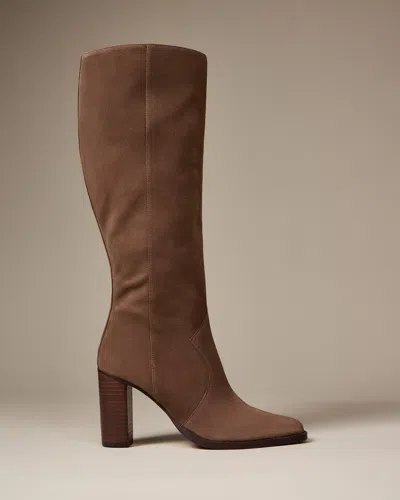 Vince Camuto Lecheya Wide Calf Knee High Boot In Brown