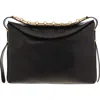 Vince Camuto Letta Womens Leather Hobo Handbag In Black