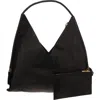 Vince Camuto Liann Womens Tassel Leather Hobo Handbag In Black