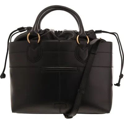 Vince Camuto Liann Womens Tote Handbag In Black