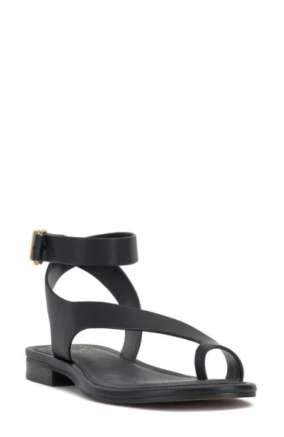 Vince Camuto Liba Ankle Strap Sandal In Black