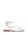 Vince Camuto Libahs Ankle Strap Toe Loop Flat Sandals In Multi