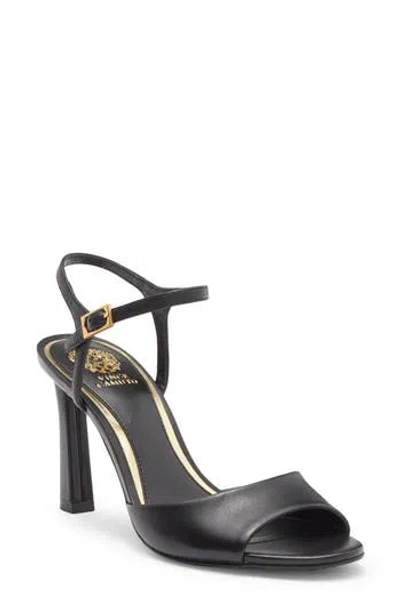 Vince Camuto Lilah Ankle Strap Sandal In Black