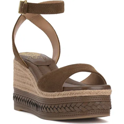 Vince Camuto Lilla Ankle Strap Platform Wedge