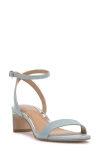 Vince Camuto Lilla Ankle Strap Sandal In Celeste Blue