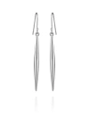 Vince Camuto Linear Spear Drop Earrings In Silver