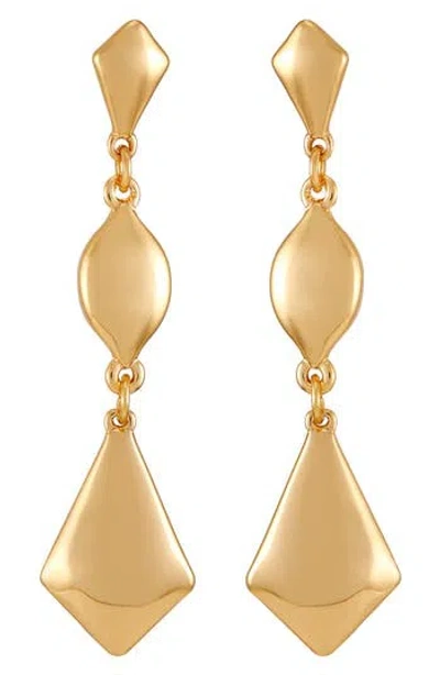 Vince Camuto Link Drop Earrings In Goldtone