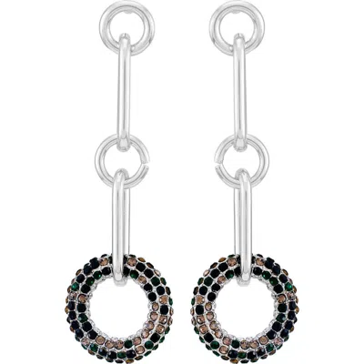 Vince Camuto Link Drop Earrings In Metallic