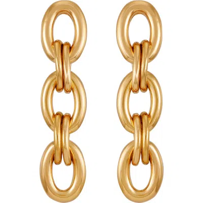 Vince Camuto Link Earrings In Gold