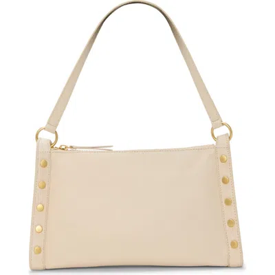 Vince Camuto Lisha Leather Shoulder Bag In Brown