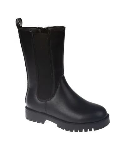 Vince Camuto Kids' Little And Big Girls Mid Chelsea Boot In Black