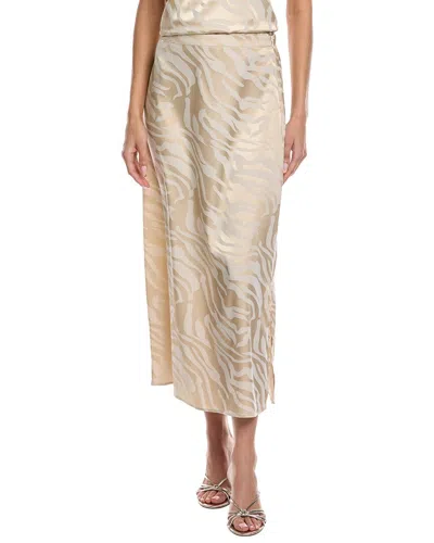 Vince Camuto Long Pencil Skirt In Neutral