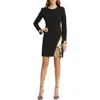 Vince Camuto Long Sleeve Sequin Jersey Minidress