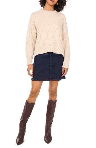 Vince Camuto Long Sleeve Sweater In Neutral