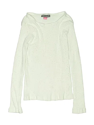 Pre-owned Vince Camuto Kids' Long Sleeve T-shirt In Green