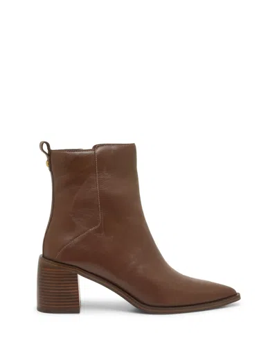 Vince Camuto Lorelai Bootie In Brown