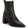 Vince Camuto Lorelai Pointed Toe Bootie In Black