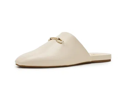 Vince Camuto Macassie Slip-on Flat Mule In White
