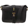 Vince Camuto Maecy Womens Leather Crossbody Handbag In Black