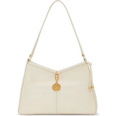 Vince Camuto Maire Leather Shoulder Bag In Warm Vanilla