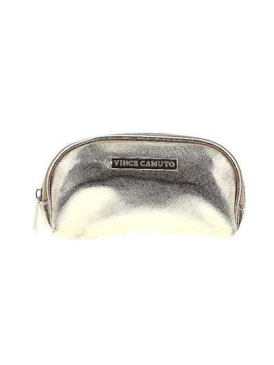 Pre-owned Vince Camuto Makeup Bag In Gold