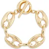Vince Camuto Mariner Link Toggle Bracelet In Gold