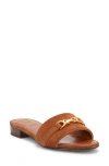 Vince Camuto Maxine Slide Sandal In Carmello Brown Suede