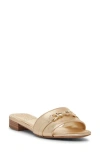 Vince Camuto Maxine Slide Sandal In Egyptian Gold