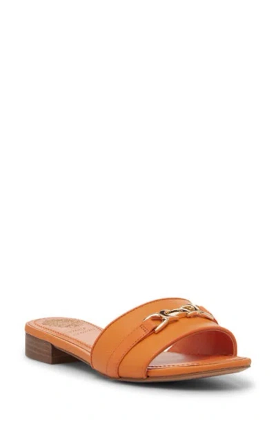Vince Camuto Maxine Slide Sandal In Mandarino