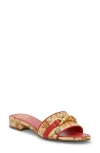 Vince Camuto Maxine Slide Sandal In Warm Tan Salsa