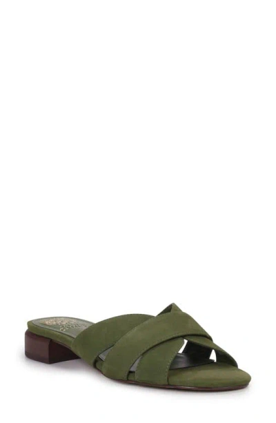 Vince Camuto Maydree Slide Sandal In Lush Olive