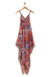 Vince Camuto Medallion Print Topper In Multi