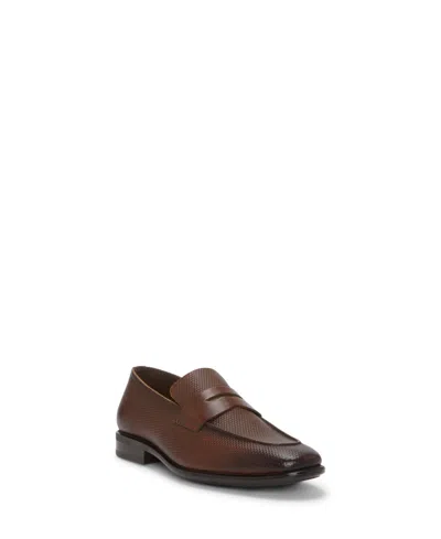 Vince Camuto Men's Cyler Penny Loafers In Dark Cuero